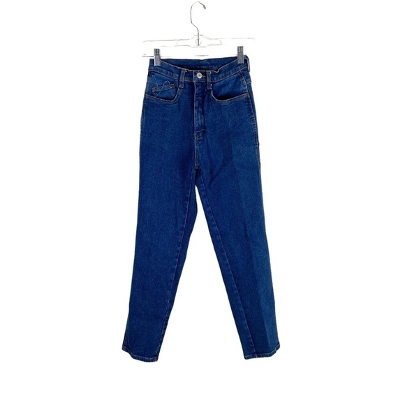 Vintage Jordache Bareback High Waist Denim Western Mom Jeans SZ 4 - Picture 1 of 6